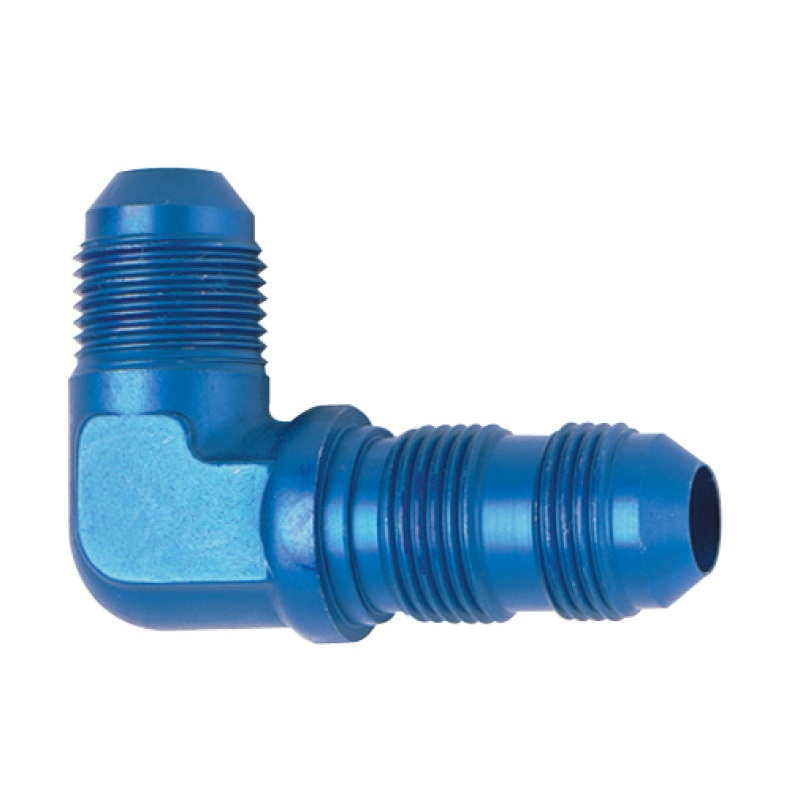 Fragola -16AN x 90 Degree Bulkhead – Blue