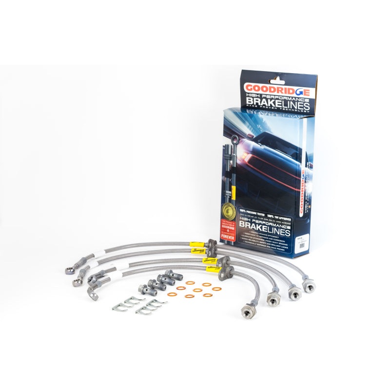 Goodridge 10-15 Chevrolet Camaro Stainless Steel Brake Line Kit