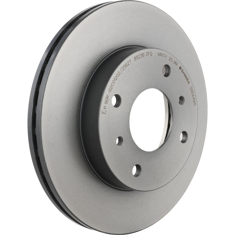PRIME UV Coated Front Disc Brake Rotor – 09.5449.11
