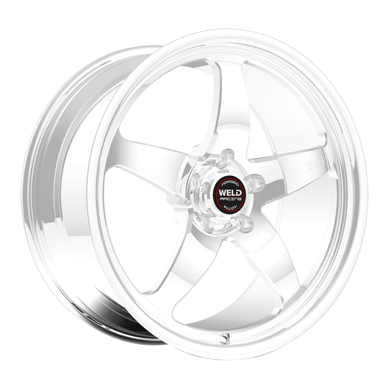 Weld S71 20×9 / 5×115 BP / 5.9in. BS Polished Wheel (Medium Pad) – Non-Beadlock