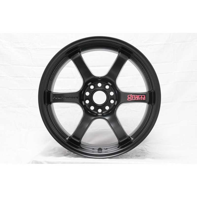 Gram Lights 57DR 19×9.5 +25 5-120 Semi Gloss Black Wheel