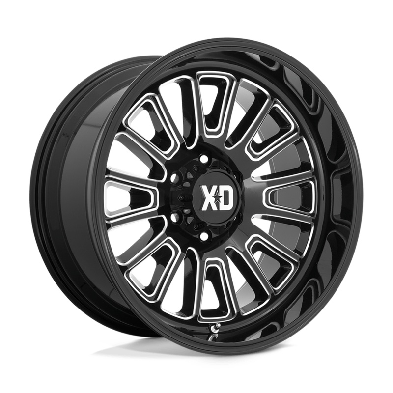 XD Wheels XD864 Rover 20″ 5×150 Gloss Black Milled