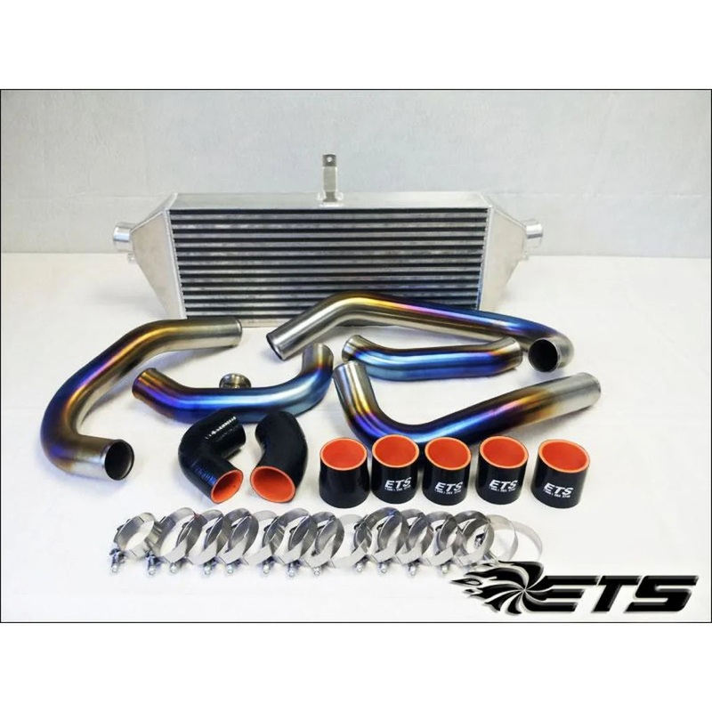 ETS  Burned Titanium Front Mount Intercooler Piping Kit – 2006-2007 STI