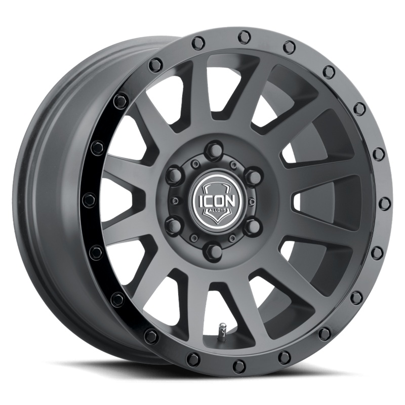 ICON Alloys Compression 18″ 6×135 Double Black