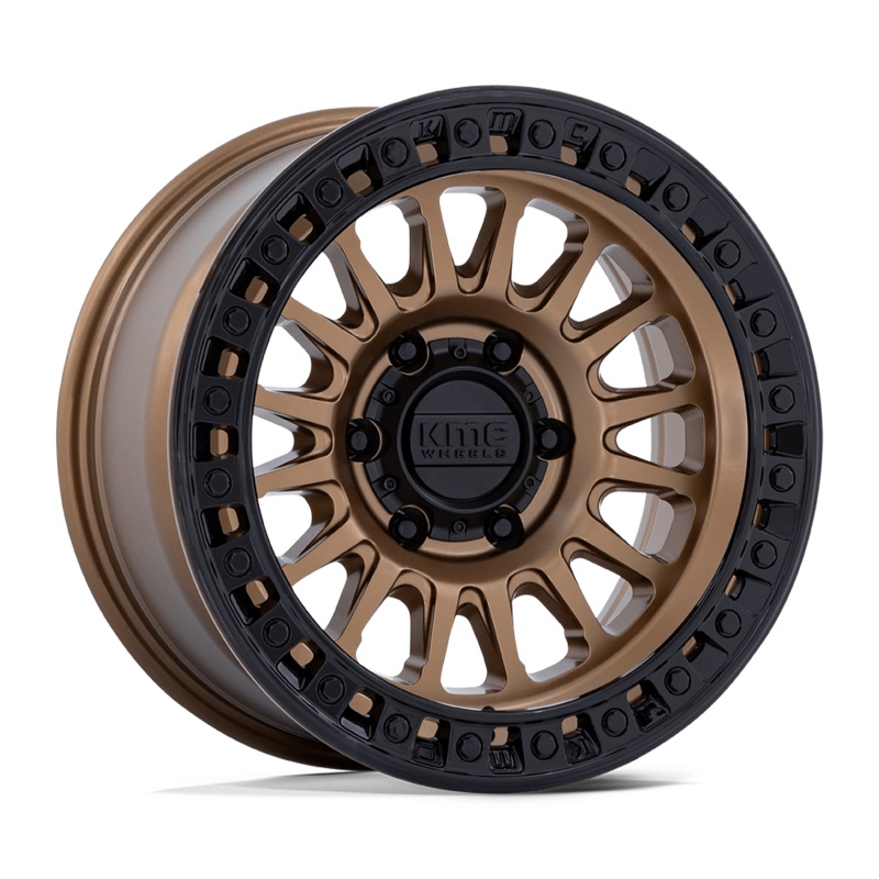 KMC Wheels KM552 IMS 20″ 6×135 Matte Bronze With Gloss Black Lip