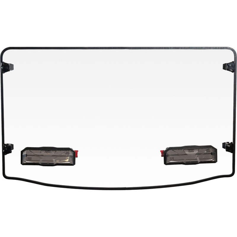 Polaris Toolless Versa Vented Windshield by Seizmik