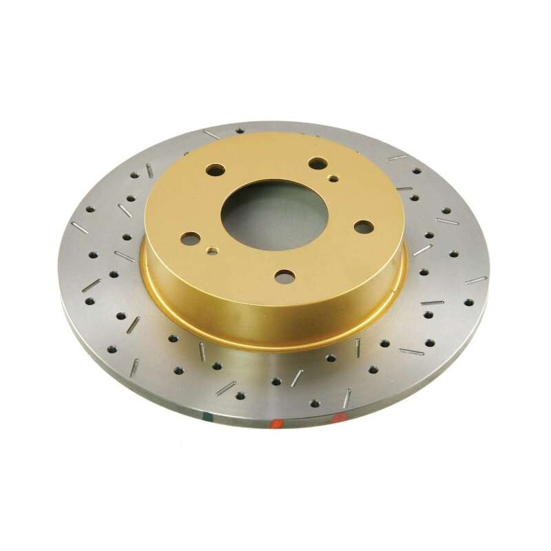 DBA 94-03 Nissan Maxima Rear 4000 Series Drilled & Slotted Rotor