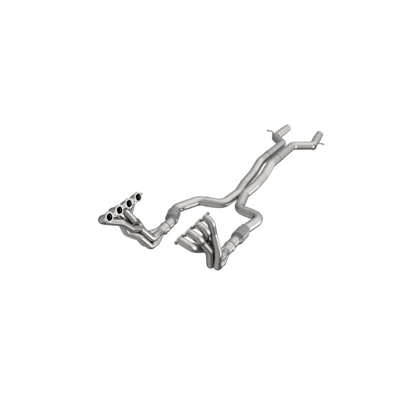 Kooks 2022 Cadillac CT5V 2in x 3in SS Longtube Headers and Green Catted SS X-Pipe