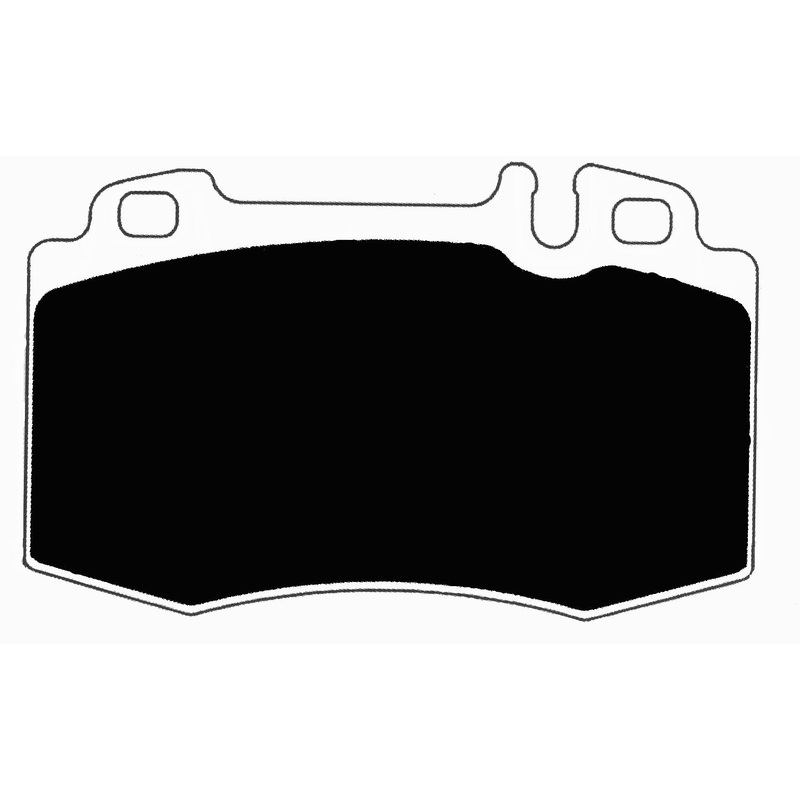 Porterfield Brake Pads for 2006 MERCEDES-BENZ C55 AMG