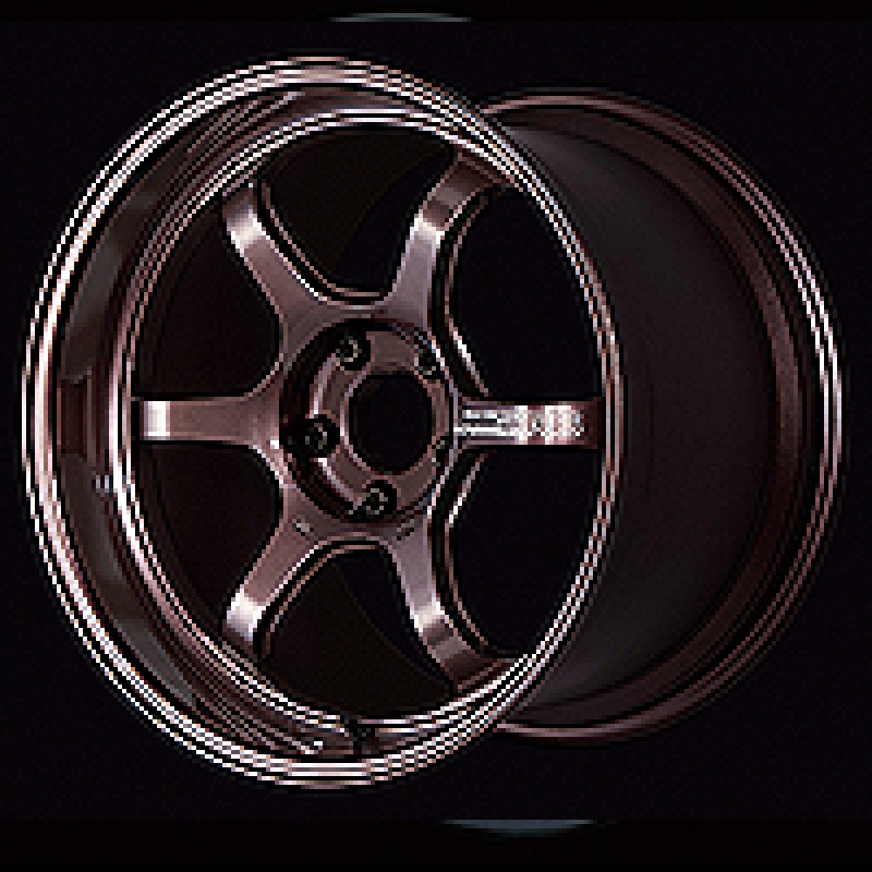 Advan R6 18×9.0 +25 5-114.3 Racing Copper Bronze Wheel