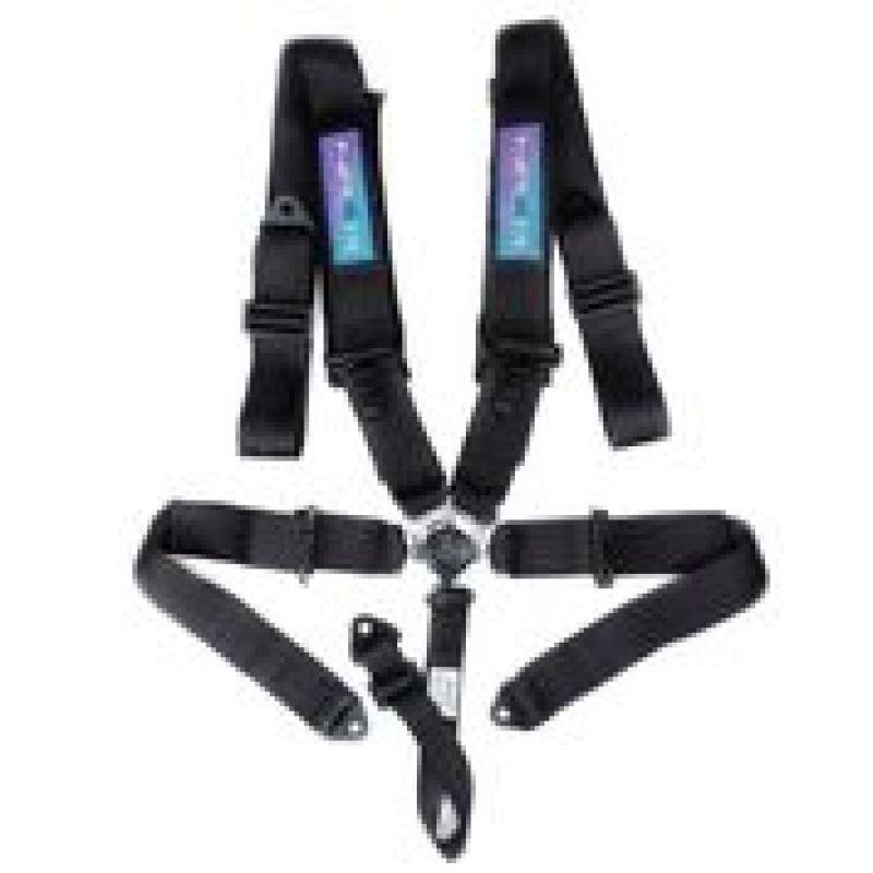 NRG 5PT 3in. Seat Belt Harness / Cam Lock – Black