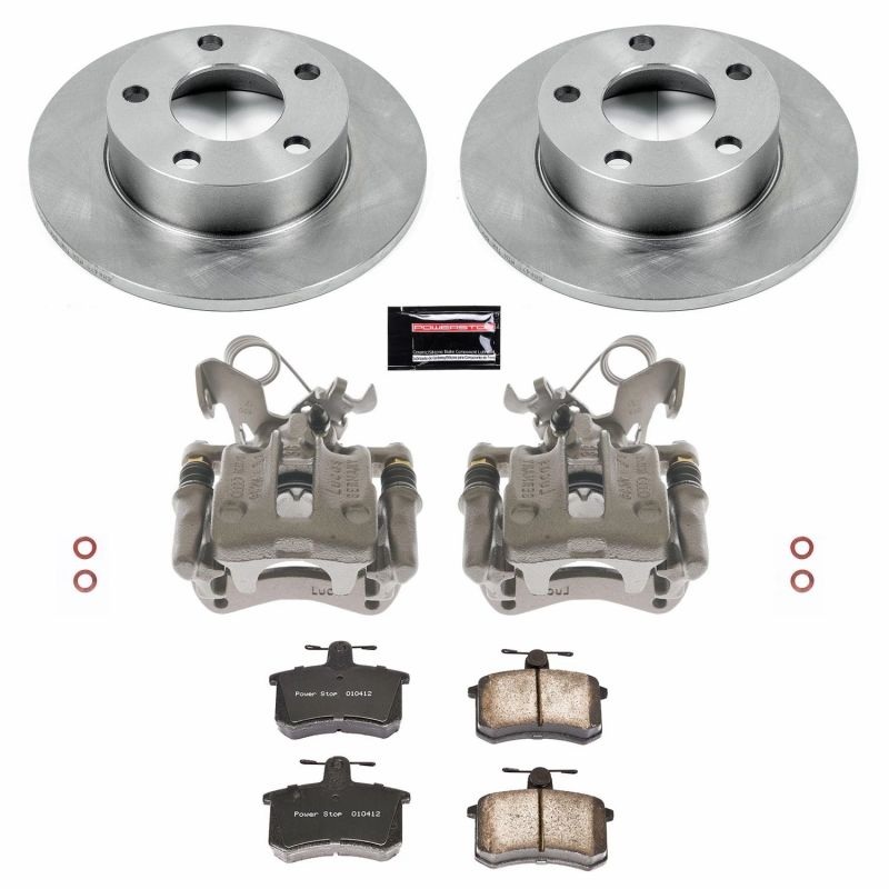 PowerStop Power Stop 96-01 Audi A4 Quattro Autospecialty Kit w/ Calipers – Rear