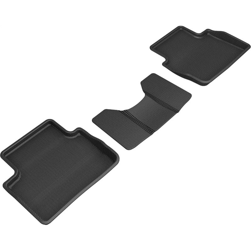 3D MAXpider 19-21 Mazda 3 / CX-30 Kagu 2nd Row Floormat – Black | L1MZ06721509