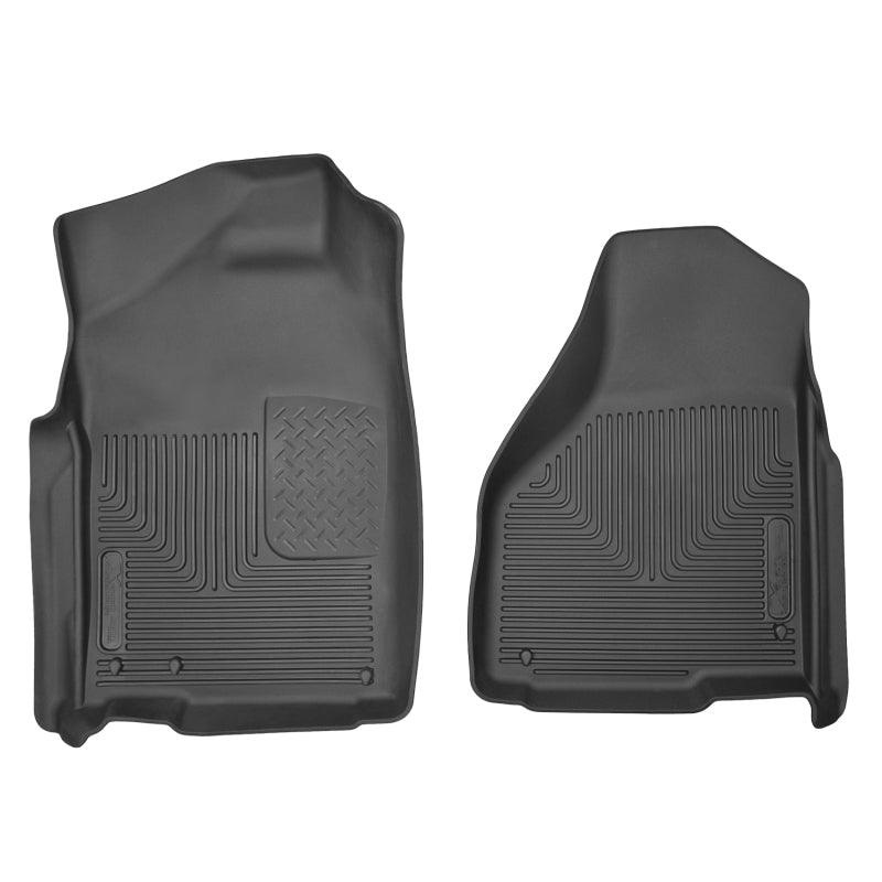 Husky Liners 09-14 Dodge Ram/Ram Quad Cab X-Act Contour Black Front Floor Liners