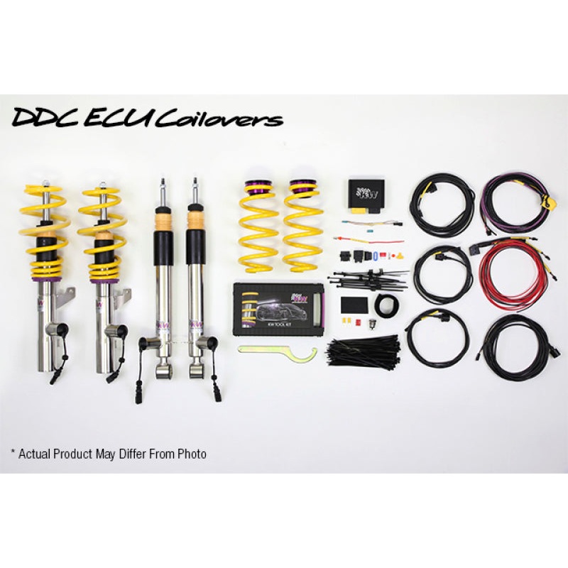 KW Porsche 911 Type 991 Carrera 2/4 S / GTS Coupe Convertible w/ PASMPDCC DDC ECU Coilover Kit
