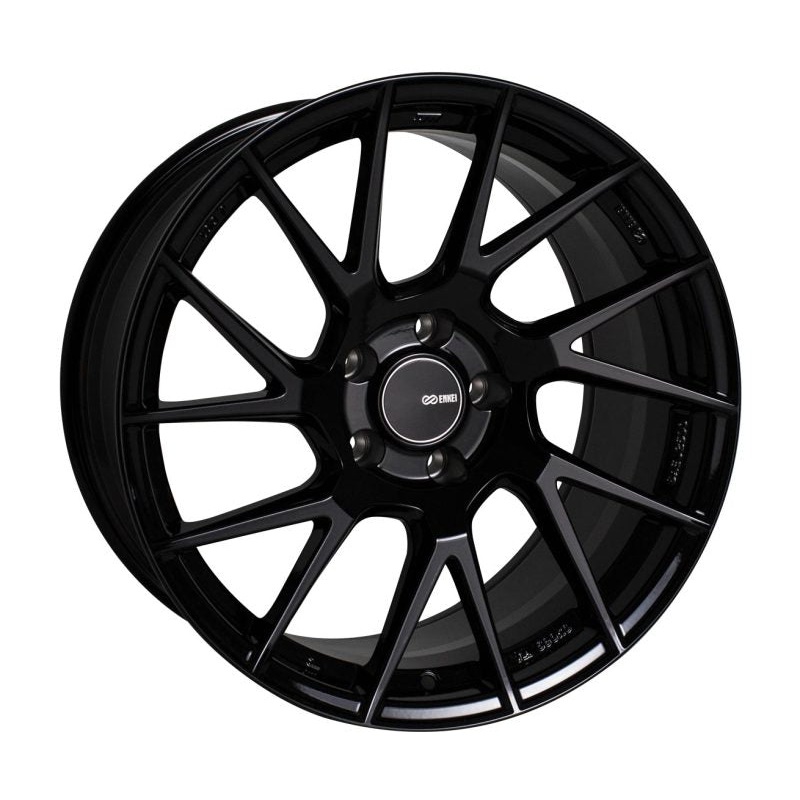 Enkei TM7 18×8 5×100 45mm Offset 72.60 Bore – Black Wheel