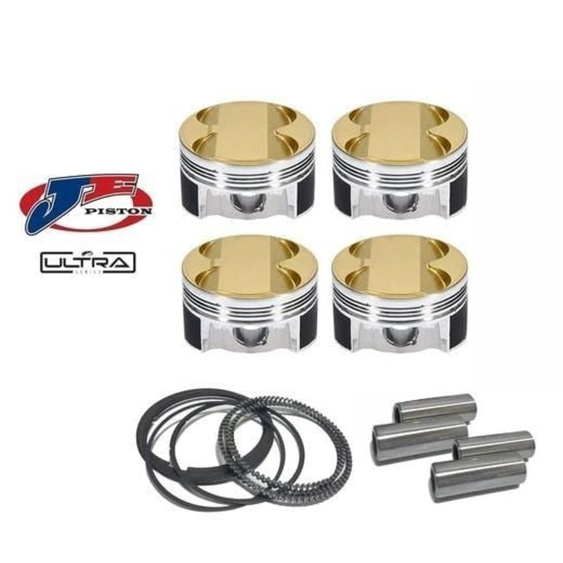 JE Ultra Series Forged Pistons 2015+ Subaru WRX FA20DIT 86mm STD -13.2 cc 10.0:1