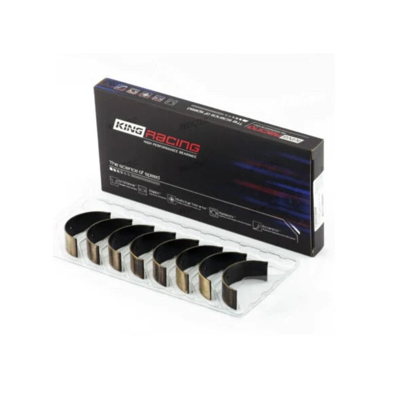King Bearings XPDC Race Rod Bearings Set Honda Acura K24 K24A1 K24A2 K24A4 K24A8 K20A2 K24A Doweled Coated STD