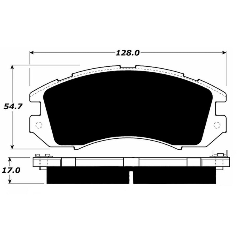 Porterfield Brake Pads for 1995 SUBARU IMPREZA SEDAN LX