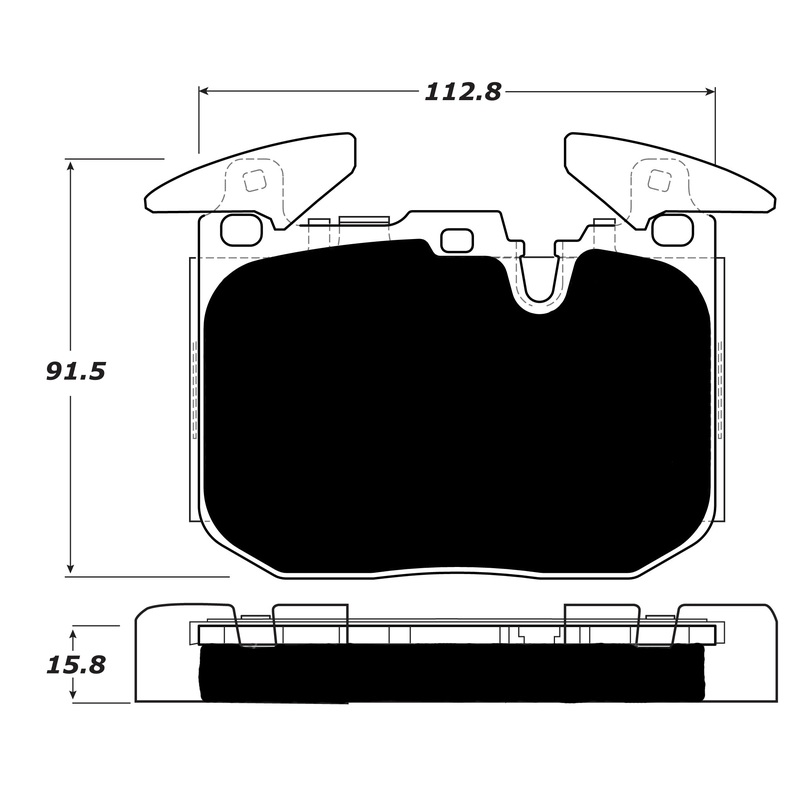 Porterfield Brake Pads for 2014 BMW 335 Sedan – M Performance Brakes