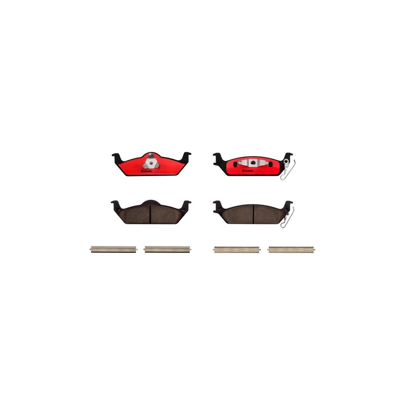 PRIME Ceramic Rear Disc Brake Pad Set – P15012N