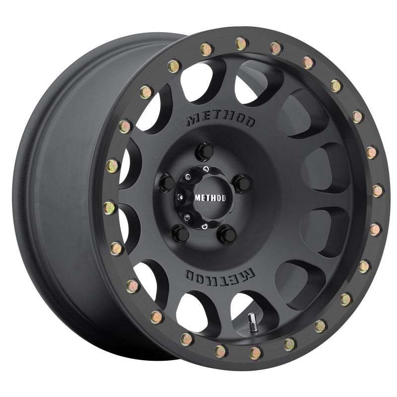 17×8.5 Method MR105 Beadlock / 0mm Offset / 6×135 / 87mm CB / Matte Black