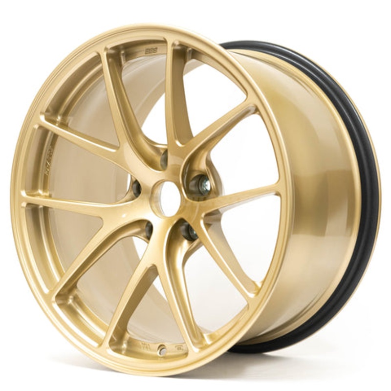 BBS RI-A 18×9 5×114.3 ET50 82mm PFS Required Gold Wheel | RIA035GL