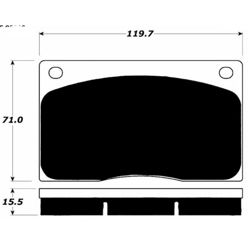 Porterfield Brake Pads for 1987 JAGUAR XJ-S