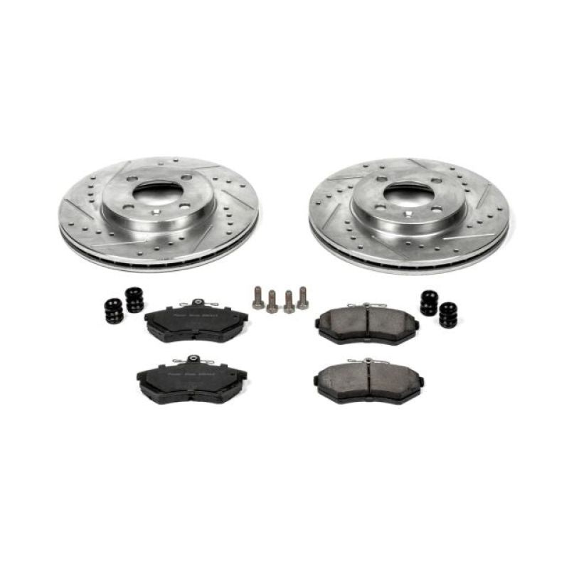 PowerStop Power Stop 95-02 Volkswagen Cabrio Front Z23 Evolution Sport Brake Kit