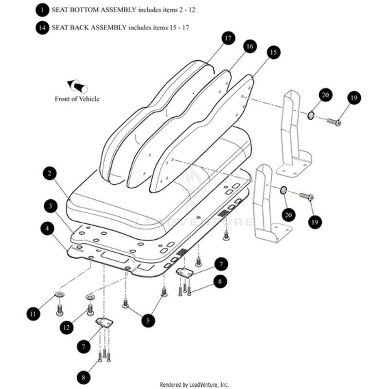 Seat Bottom Trim Plywood Side by Arctic Cat