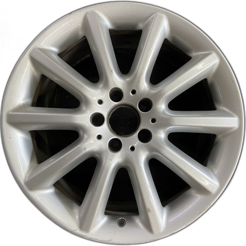 18″ MERCEDES S-CLASS 08 230 Type; SL550 18×9.5 10 spoke exc. AMG; individual spokes Original OEM Wheel Rim
