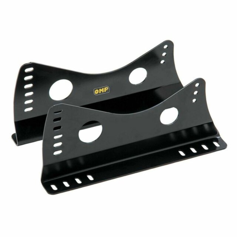 OMP RacingSeat Brackets Steel tall brackets | Black