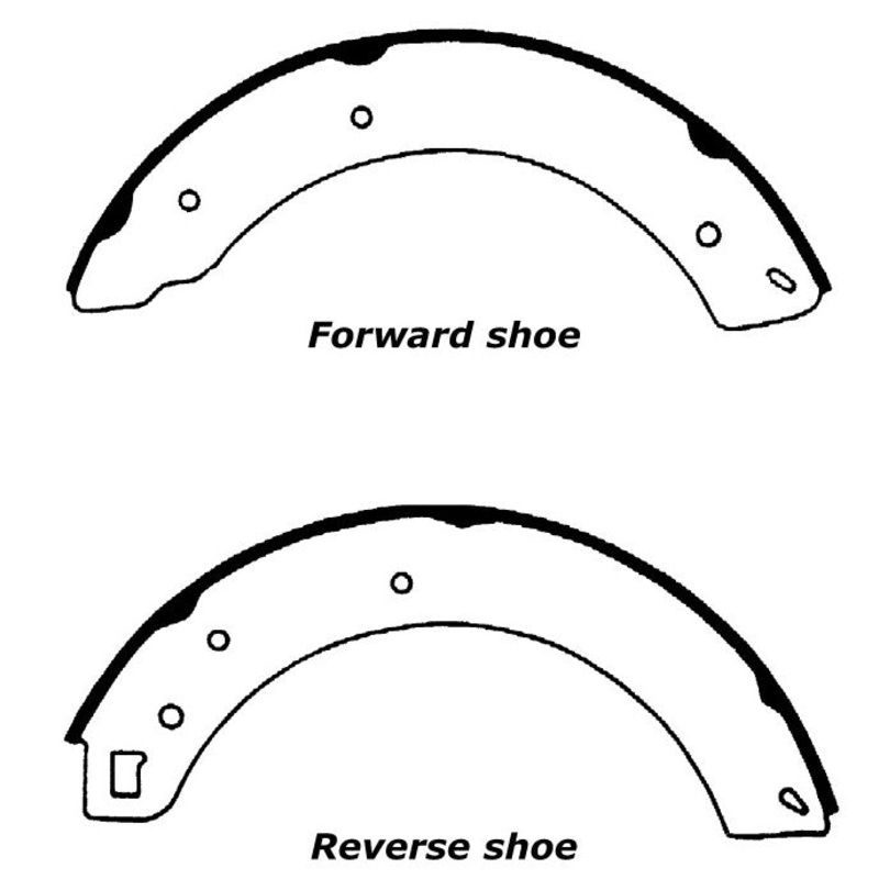 Porterfield Brake Shoes for 1967 SUNBEAM TIGER