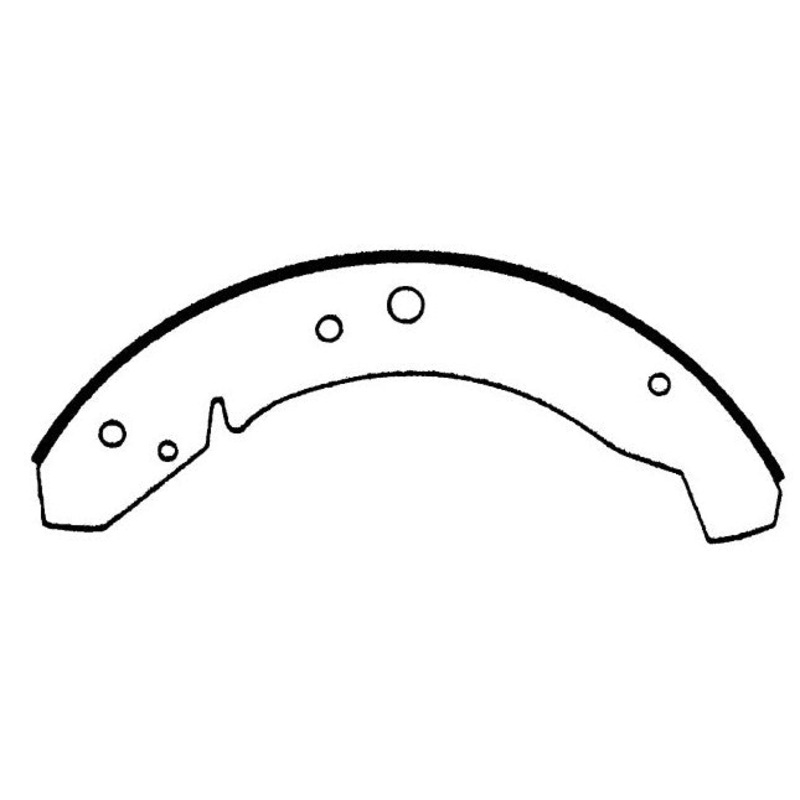 Porterfield Brake Shoes for 1977 PORSCHE 924