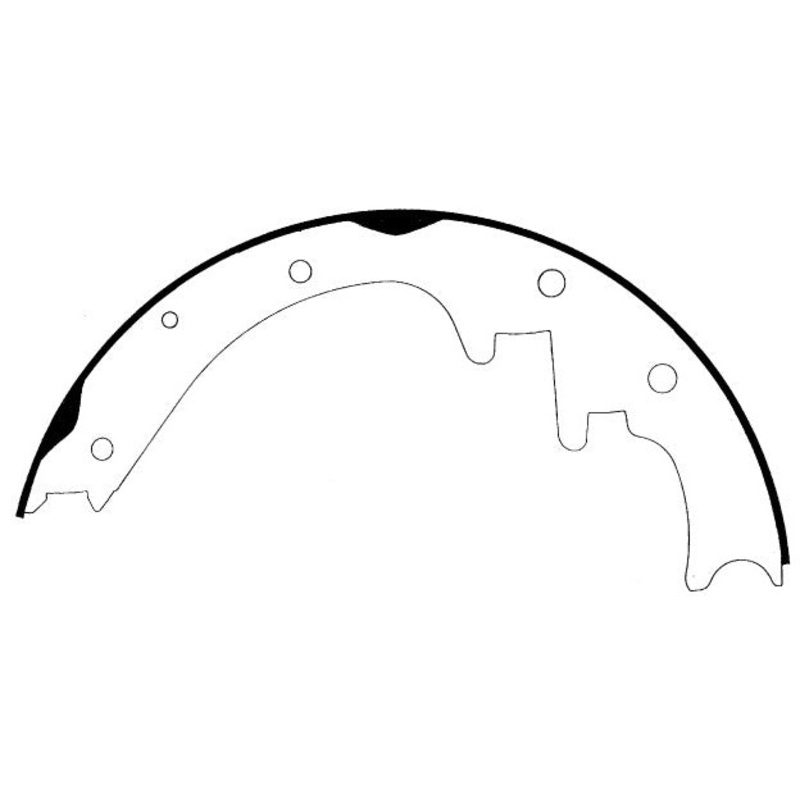 Porterfield Brake Shoes for 1993 JEEP GRAND CHEROKEE Rear Drum