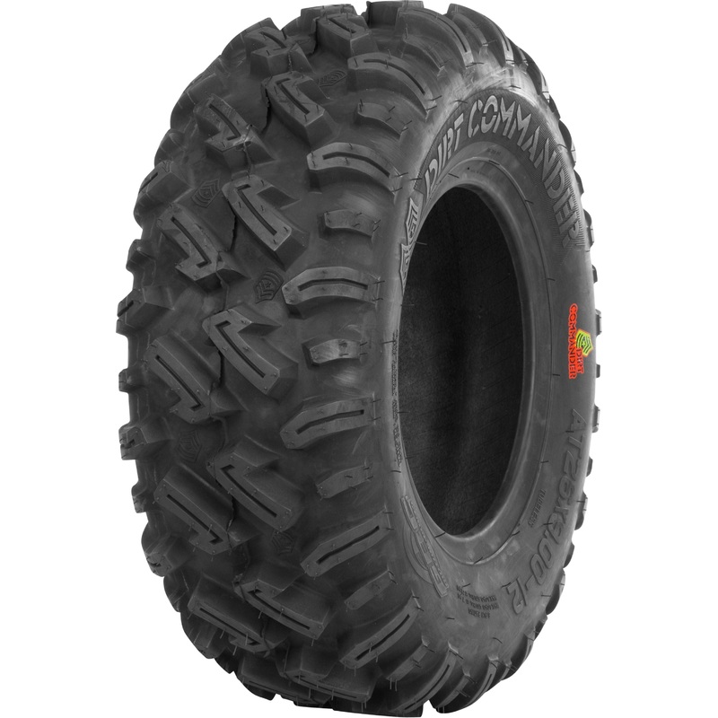 Tire Dirt Commander Front or Rear 28X10-12 Bias Lr855Lbs by GBC