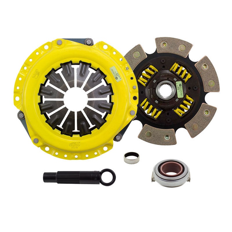 ACT XT/Race Sprung 6 Pad Clutch Kit Acura RSX 2002-2006 / TSX 2004-2008 / Civic SI 2002-2011 | AR1-XTG6