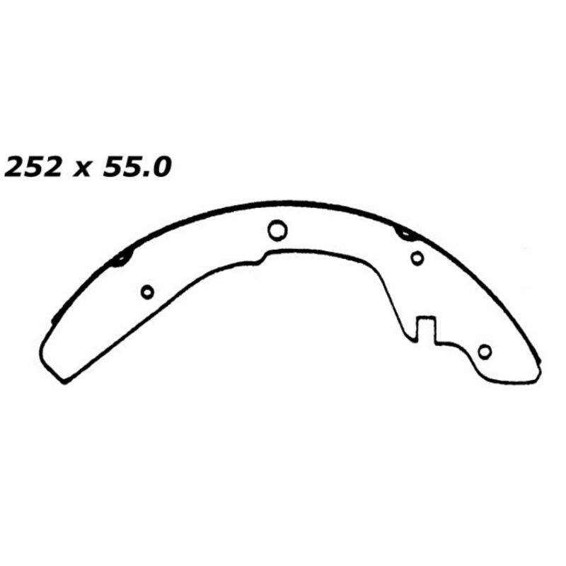 Porterfield Brake Shoes for 1980 VOLKSWAGEN VANAGON