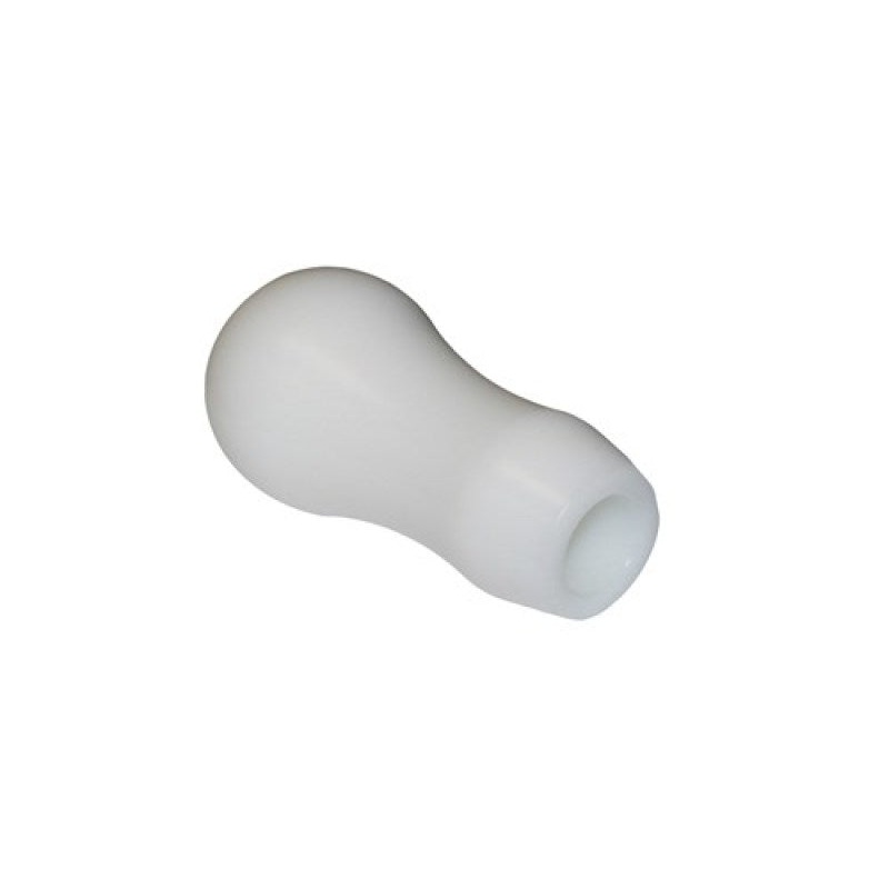 Torque Solution Delrin Tear Drop Tall Shift Knob (White): Universal 10×1.25