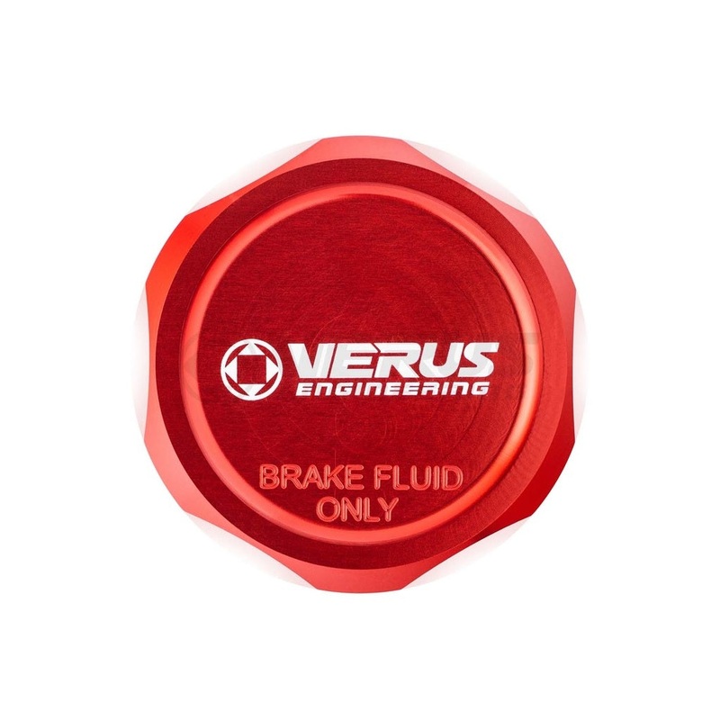 Verus Engineering 08-21 STI / WRX / 13-23 BRZ / 22-23 GR86 Brake Master Cylinder Cap Cover | A0417A-RED
