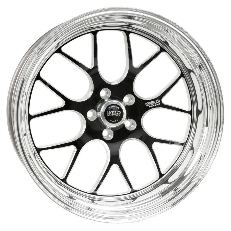 Weld S77 20×10 / 5x115mm BP / 6.3in. BS Black Wheel (High Pad) – Non-Beadlock