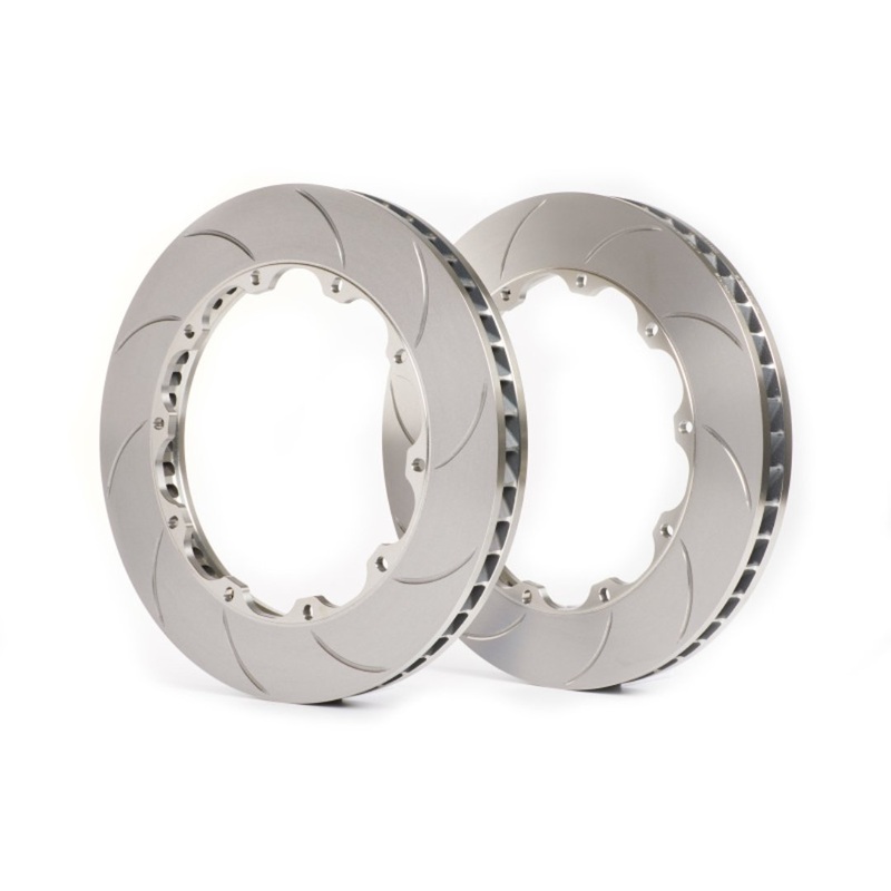 Girodisc 2-piece Slotted Front Rotor Rings | 17-23+ Type R FK8 & FL5, 23+ Integra Type S DE5