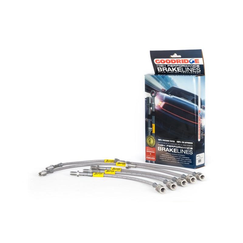 Goodridge 8/84-7/87 Toyota Corolla GTS – Rear Disc Brake Lines