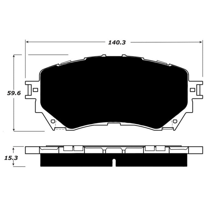 Porterfield Brake Pads for 2014 MAZDA 6