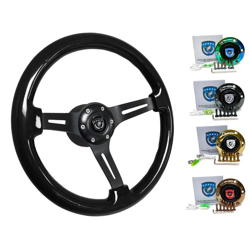 2000-04 Toyota Avalon Steering Wheel Kit | Black Ash Wood | ST3073