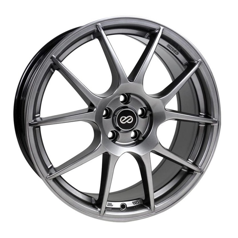 Enkei YS5 16×7 5×114.3 38mm Offset 72.6mm Bore Hyper Black