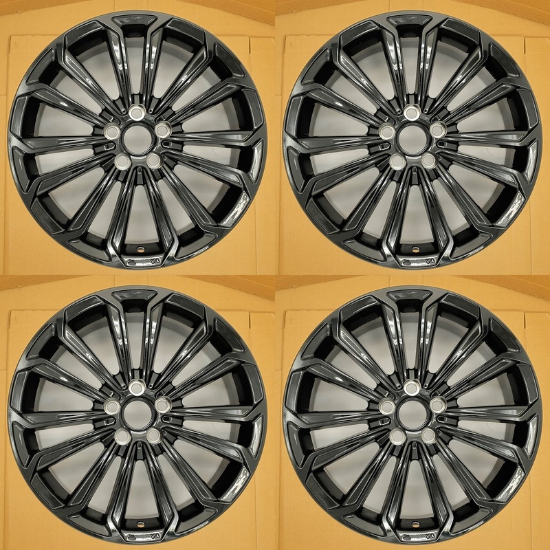 For Toyota Corolla OEM Design Wheel 17 17×7 2014-2016 GLOSS BLACK Set of 4 Replacement Rim