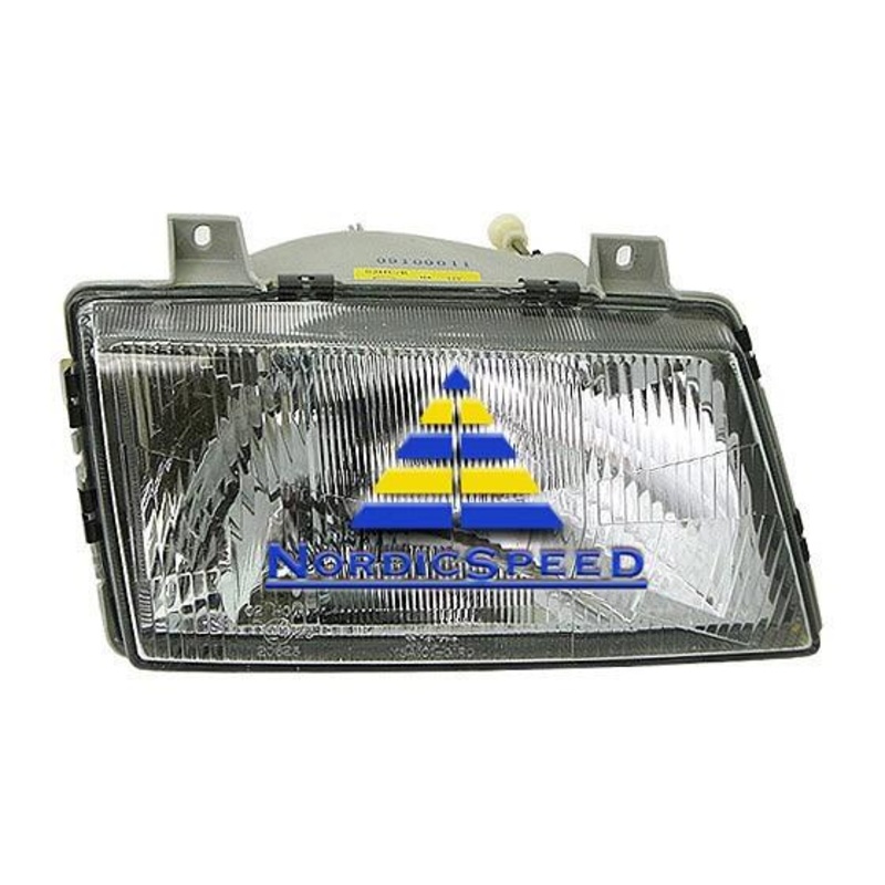 Head Light Assembly  RH Passenger Side E-Code H4 OEM Style