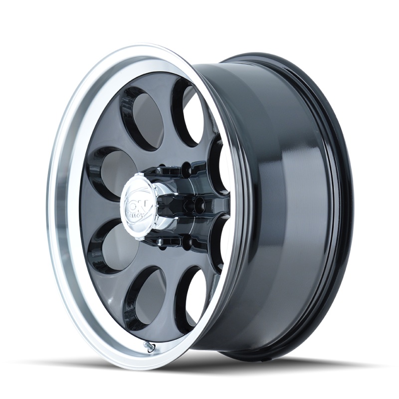 ION Type 171 15×10 / 5×114.3 BP / -38mm Offset / 83.82mm Hub Black/Machined Wheel