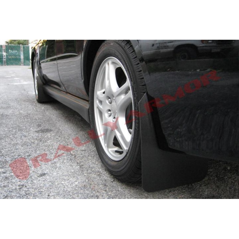 RallyArmor 02-07 Basic WRX/STI Mud flaps Black logo